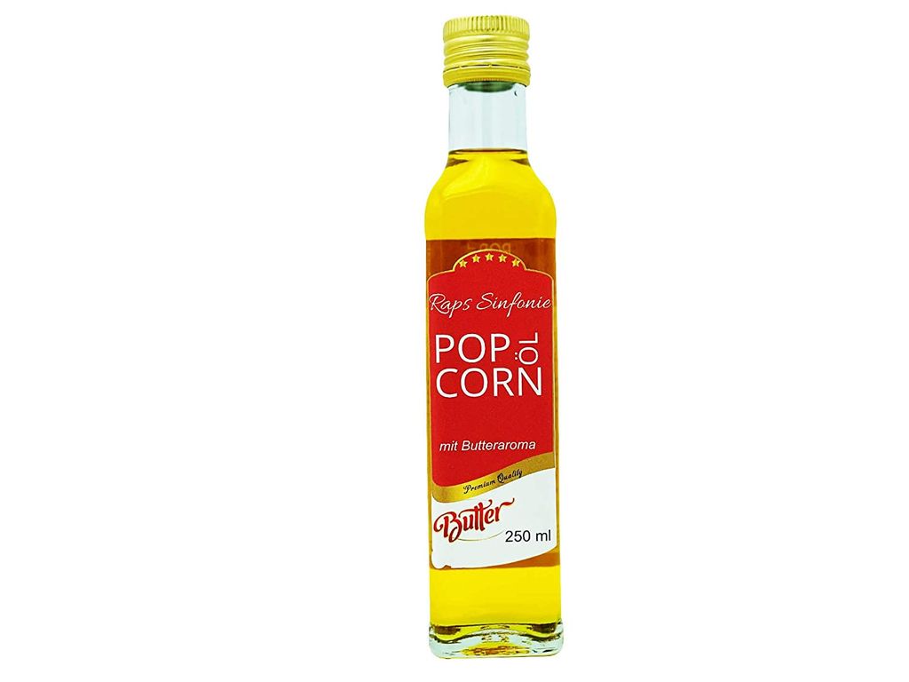500ml Cuisine Snacking Huile Popcorn Hopser Food Fun 500ml - Goût Beurre, Bec Verseur Pratique Goût Beurre Naturel