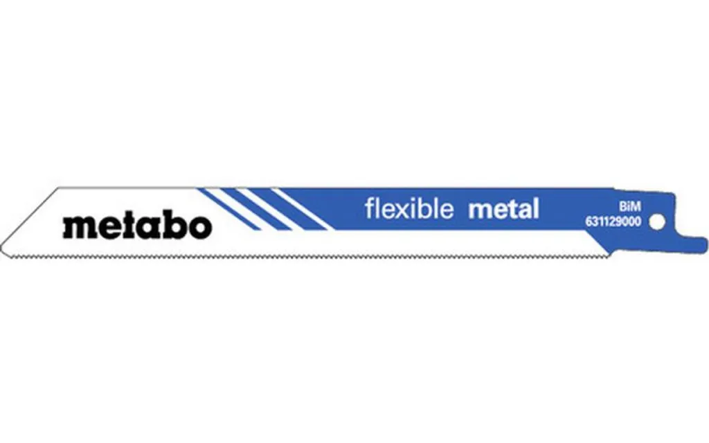 Metabo 631129000 : Lames sabre BIM pour découpe métal - 150 mm