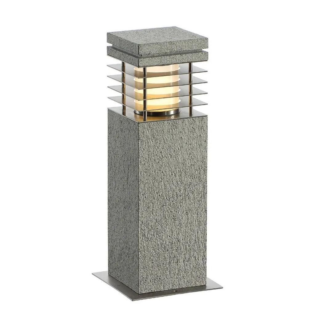Luminaire de socle ARROCK Granite pour balisage terrasse et allée jardin