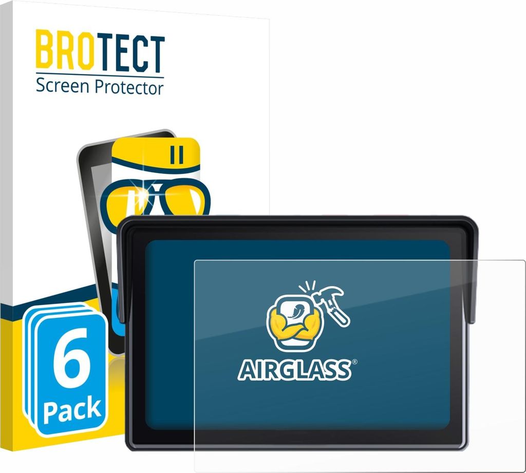 6x BROTECT Schutzglas für Wonsidary W522 5" Schutzfolie Panzer Folie Glas Display Schutz klar