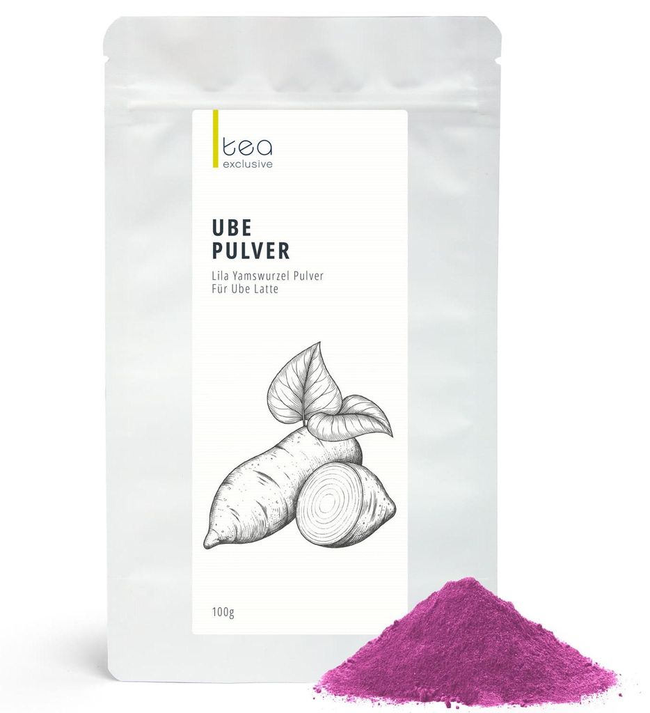 UBE Pulver, lila Yamswurzel für Ube Latte, 100g