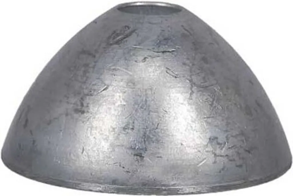 Anode de zinc Super Marine 56mm pour hélice repliable Flex-O-Fold argent