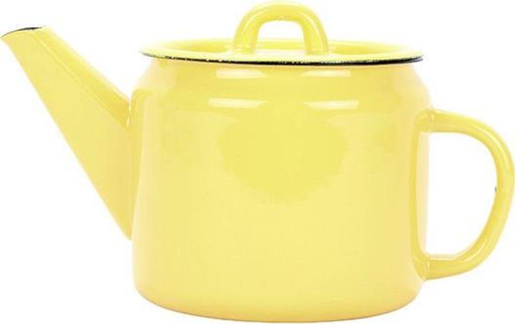 Belis Emaillierter Wasserkocher 1l, gelb, hergestellt für /SFINX