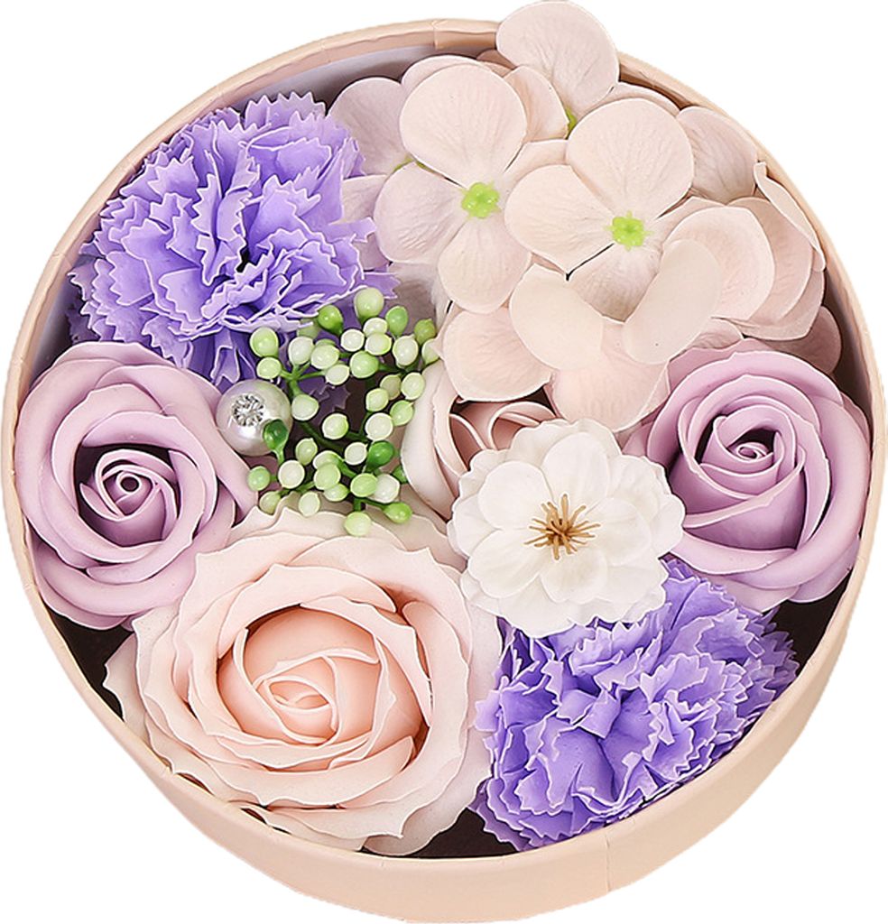 Künstliche Blumen Combo Box,Fake Flower Combo Box,Künstliche Seifenblume