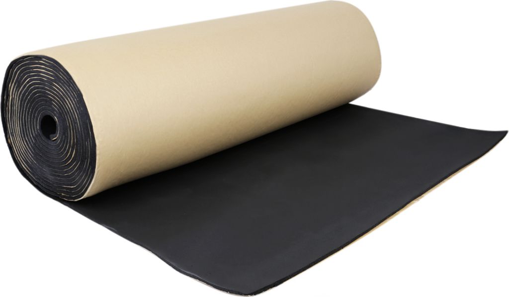 197mil 10.76sqft 5mm Dämmmatte Auto Schallschutzmatte Dämmung Isolierung Schallschutz selbstklebend Schalldämpfer 100cm*100cm