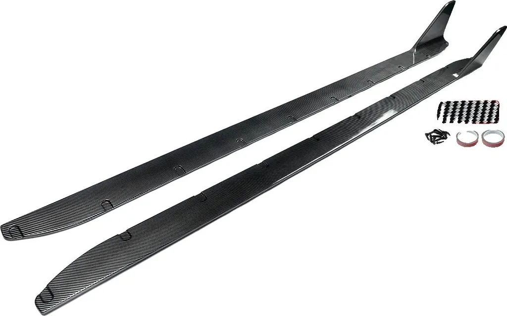 Bas de Caisse Latéral Extension ABS Universel pour Protection Voiture