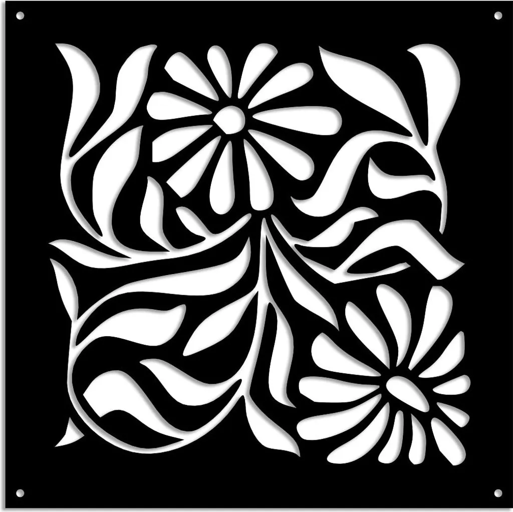 UFOS - Pannello In PVC Traforato - Parasole - Misura 47x94 Cm Spessore 1 Cm Colore Nero 88727683