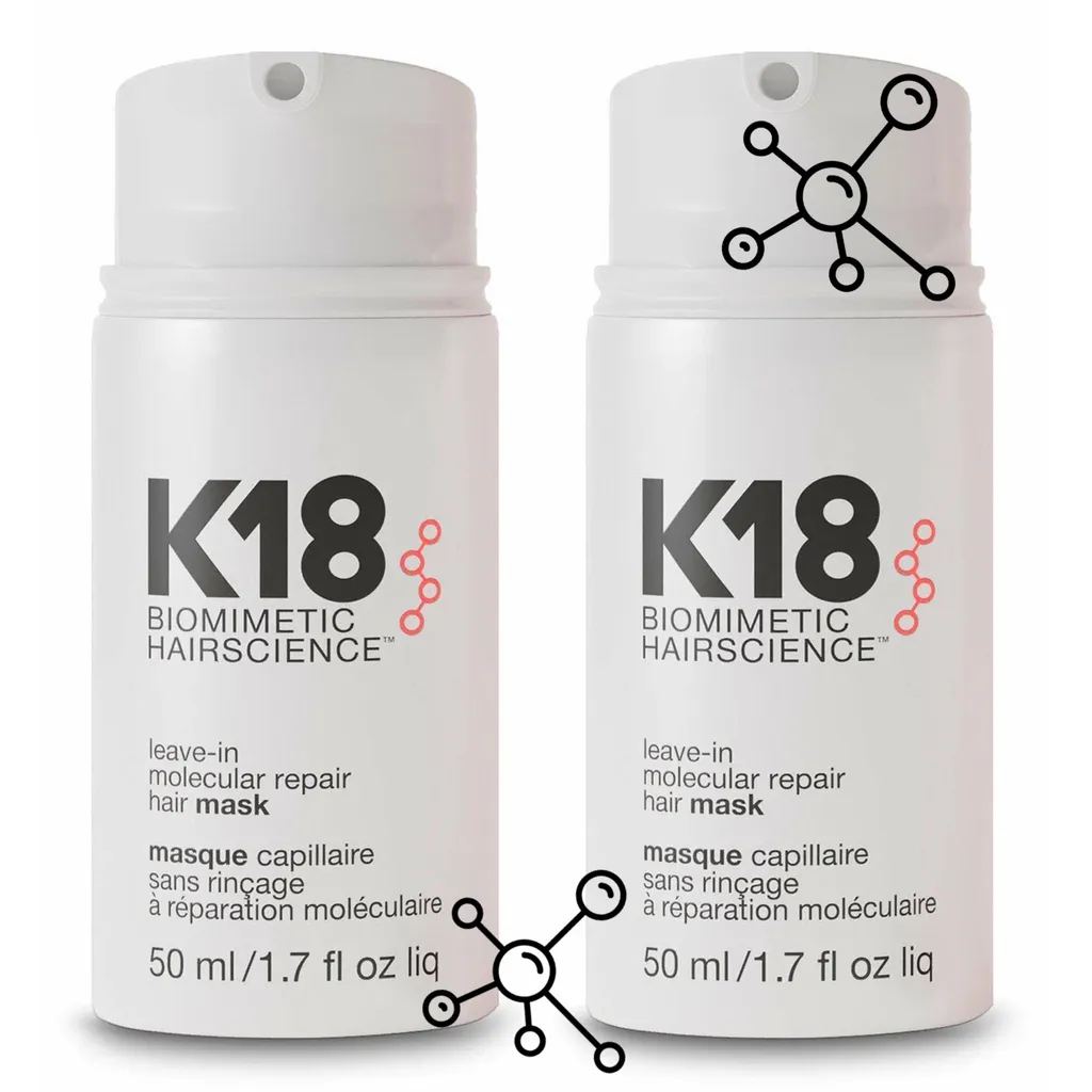 K18 Biomimetic Hairscience 50ml x2 - Maschera Molecolare Professionale