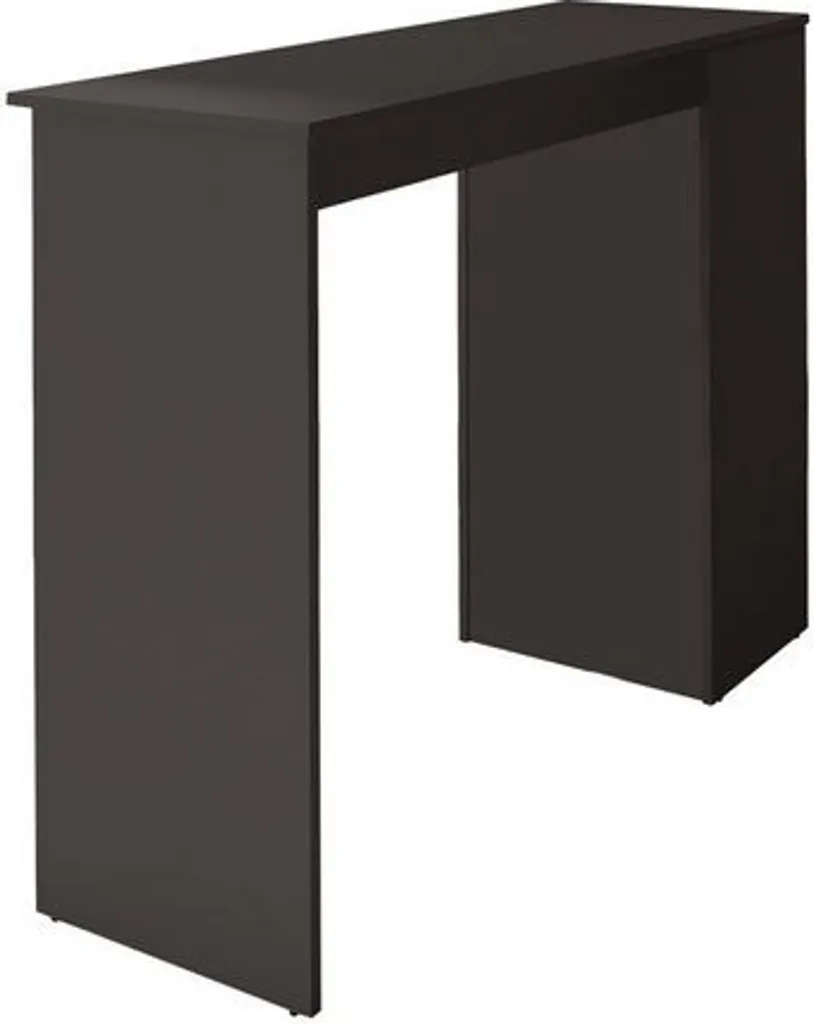 Tavolo da Bar BIRKET Nero: Design Moderno e Robusto per Casa e Locale