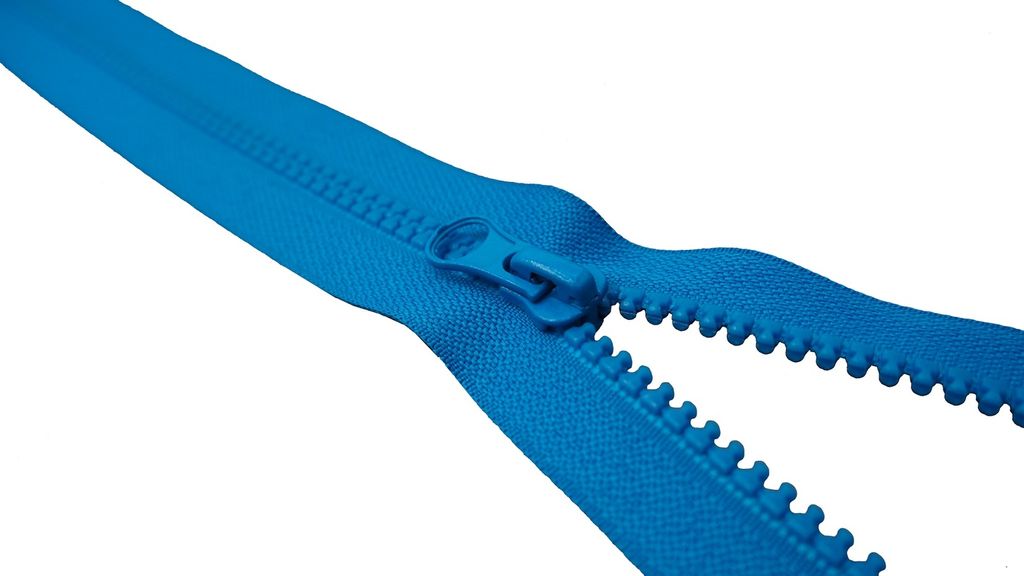 Reißverschluss Kunststoff 35 cm 18# Blau
