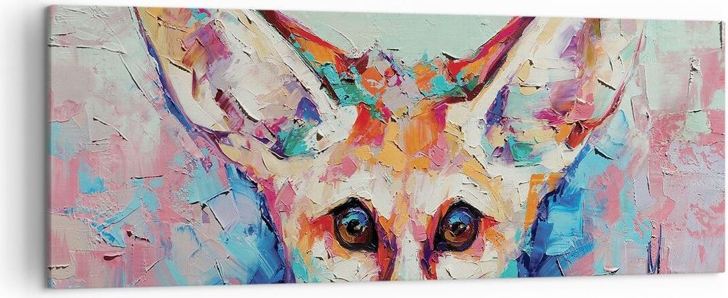 Bild auf Leinwand - Leinwandbild - Einteilig - Klein November Bunt - 140x50cm - Wand Bild - Wanddeko - Wandbilder - Leinwanddruck - Bilder - Wandde...