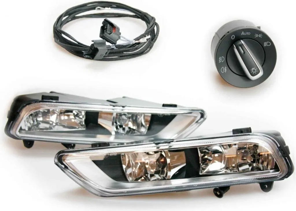 Kit de câblage antibrouillard avant et interrupteur pour Passat B7