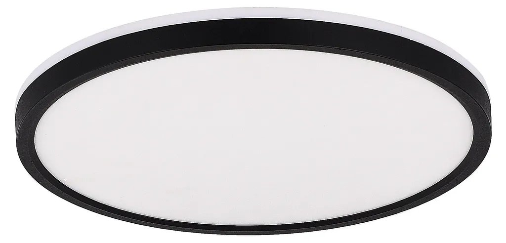 Plafonnier LED COLIS 40W noir : fini l'éclairage terne avec télécommande