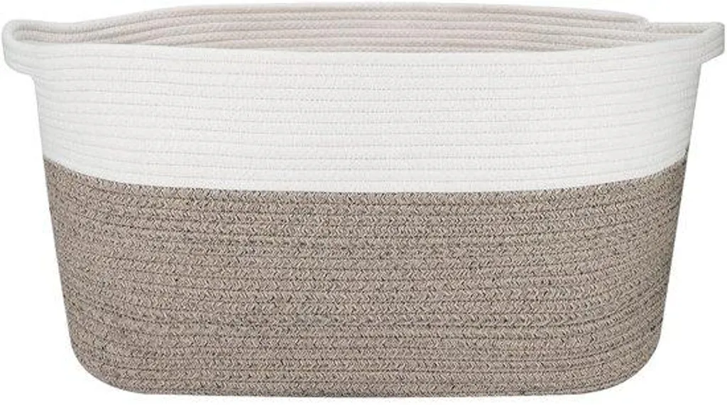 Grand sac en coton tissé 65L - Sac fourre-tout bohème en tissu naturel