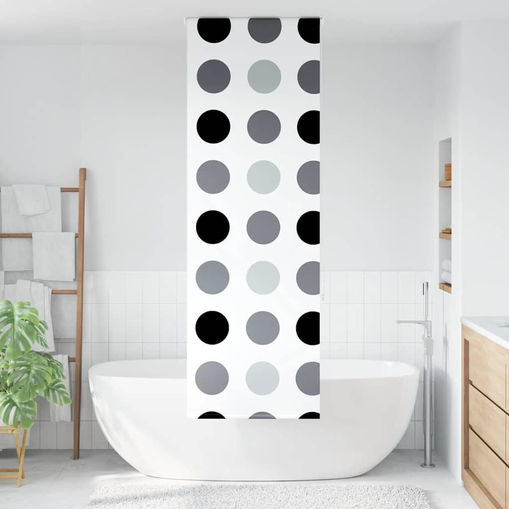 vidaXL Duschrollo 70x240 cm Stoffbreite 66 cm