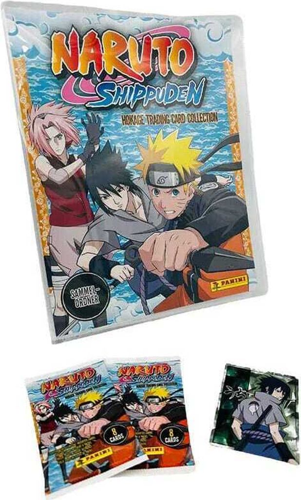 Naruto Shippuden Sammelkarten Hokage Trading Card Collection Starter Pack *DE*