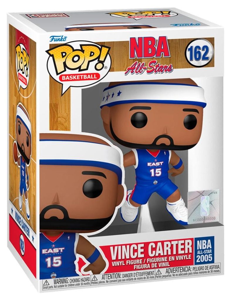 NBA All-Stars - Vince Carter 162  - Funko Pop! Vinyl Figur Produktbild 