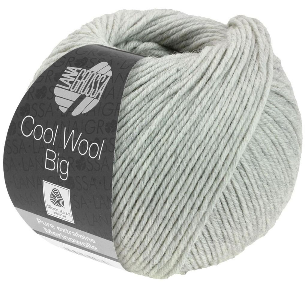 Lana Grossa - Cool Wool Big 0616 hellgrau meliert Produktbild 