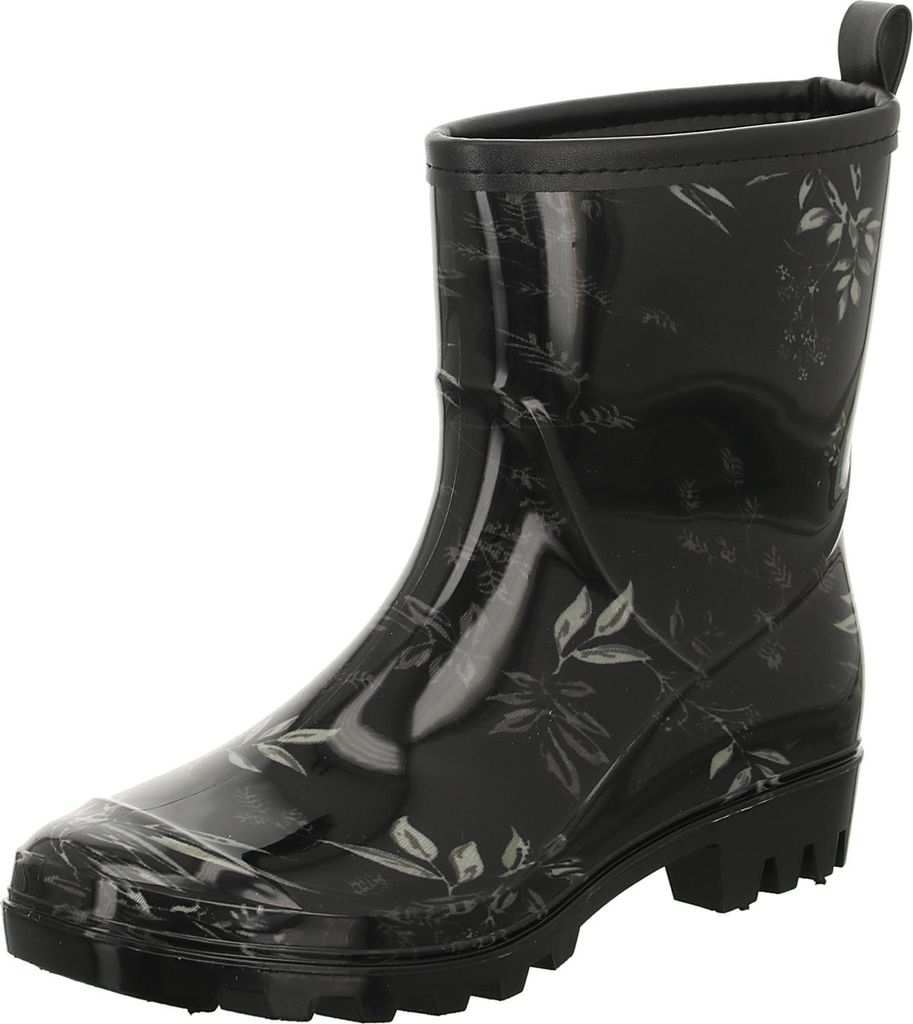 Jewels of Style Damen-Gummistiefel Schwarz, Farbe:schwarz, EU Größe:39