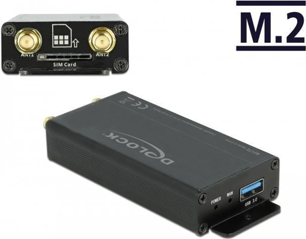 Convertisseur USB 3.0 pour Utiliser une Carte SIM sur Module M.2 Key B