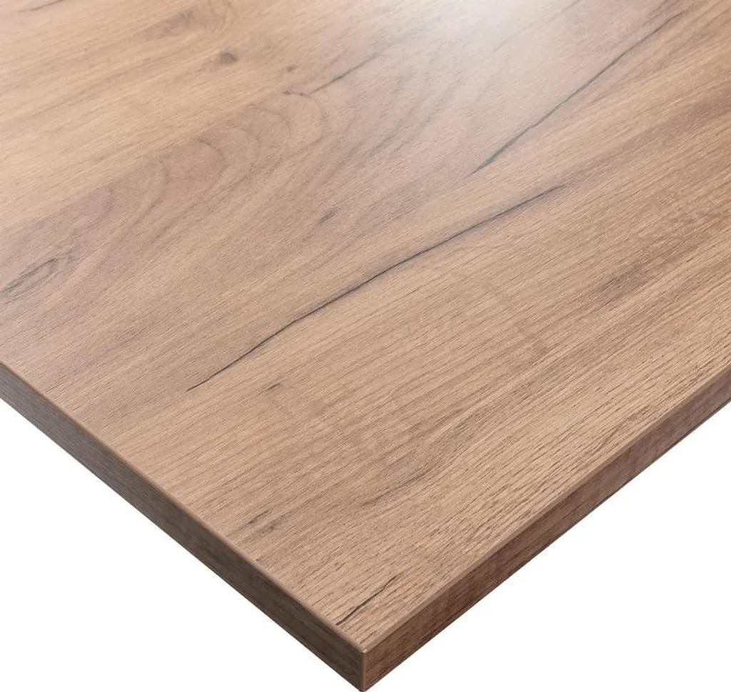 Piano Tavolo KOLM Rovere Craft 160x80 | Finitura Legno Professionale