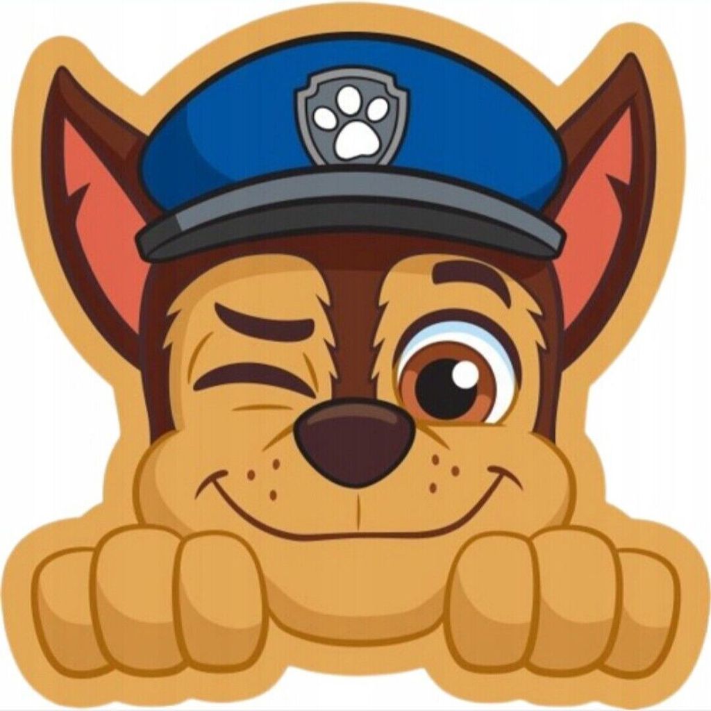 CHASE  PAW PATROL 12CM Zuckermasse Tortenaufleger Torte Produktbild 1