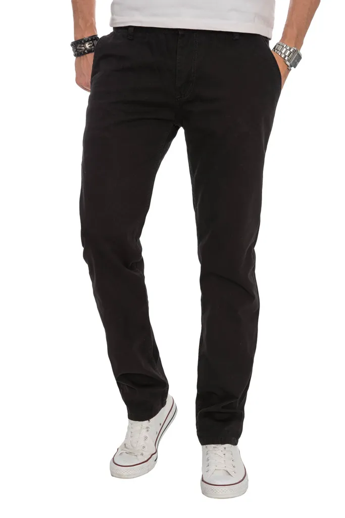 Chino Hose Herren Slim Fit Herren Chino Hose Slim Fit Mit Stretch – Aus Baumwolle, Viele Größen, Vielseitig Tragbar Jeans Herren Slim