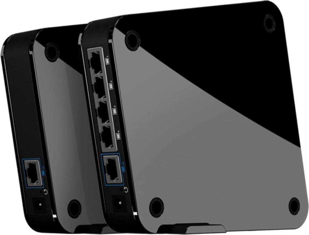 Devolo GigaGate, 1733 Mbit/s, Ethernet/LAN, Schwarz Produktbild 