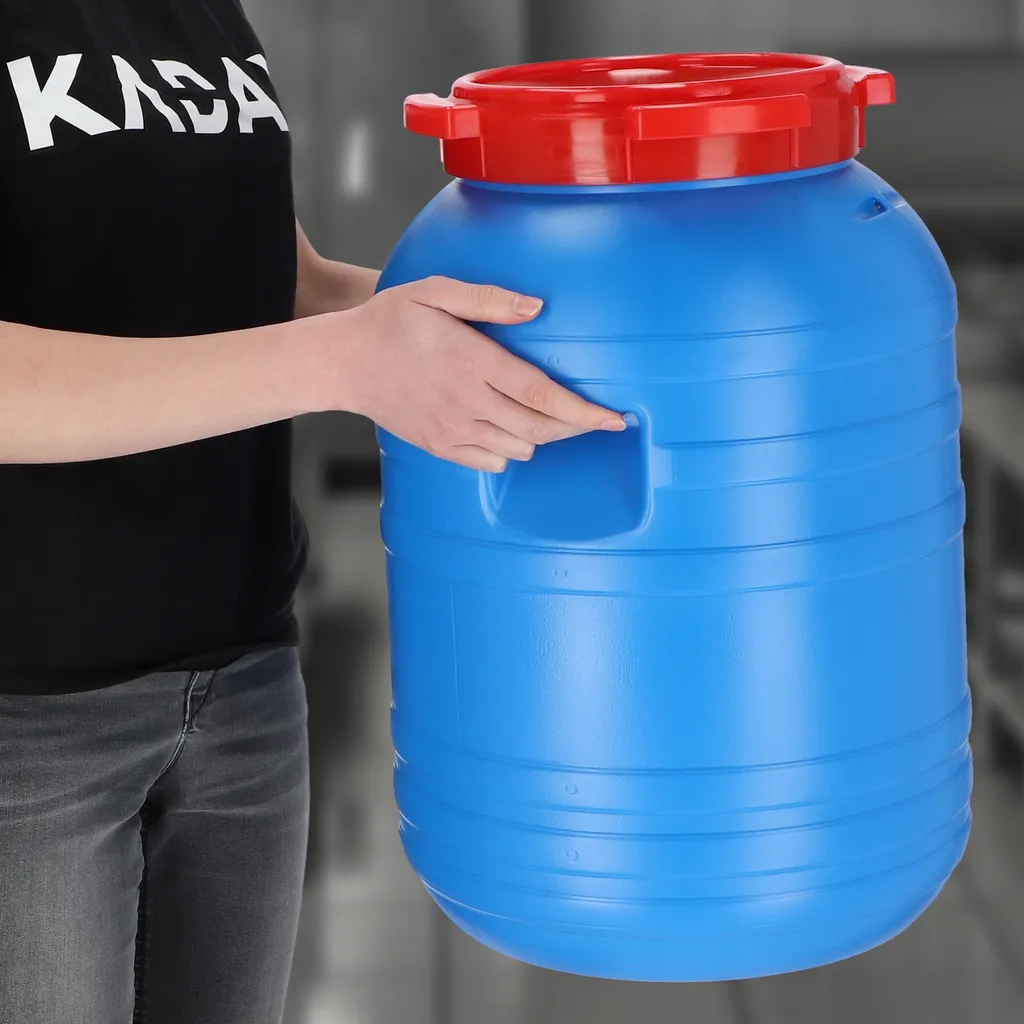Fût à eau 30L hermétique en polyéthylène avec couvercle de sécurité - 3
