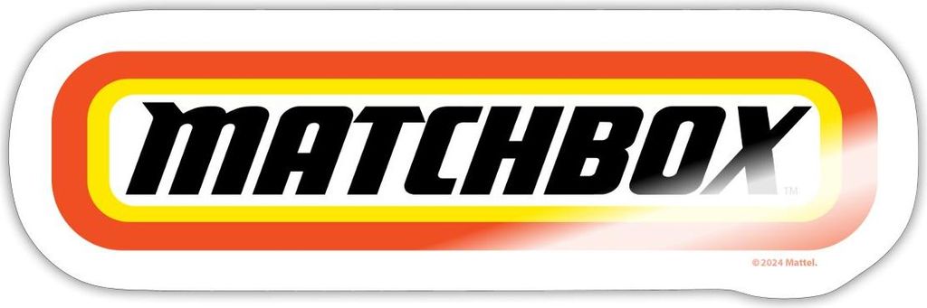 Spreadshirt Matchbox Logo Mit Rahmen In Orange Sticker Aufkleber, 10 x 10 cm, Weiß glänzend