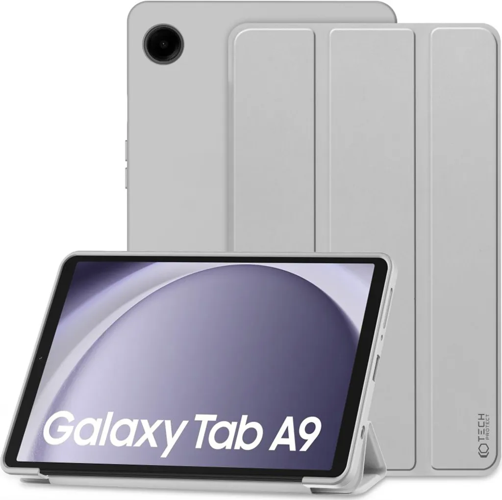 Tech-Protect Smartcase Galaxy Tab A9 8.7 Grigio - Cover per Studenti