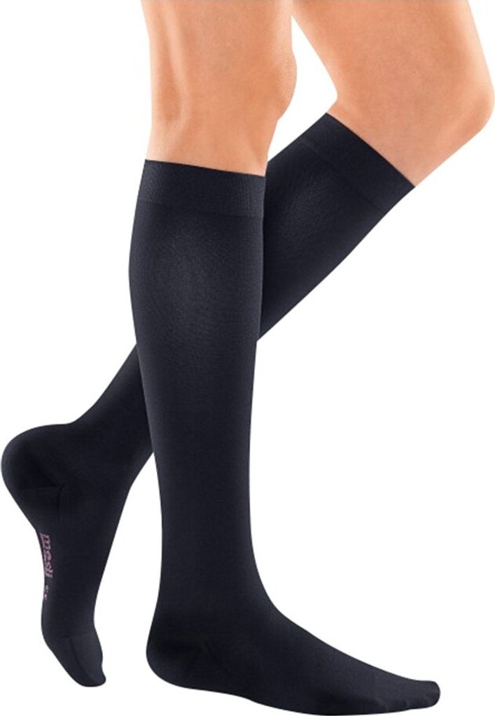 Reisestrumpf medi travel women A-D>>>>Farbe: schwarz Gr. XXL