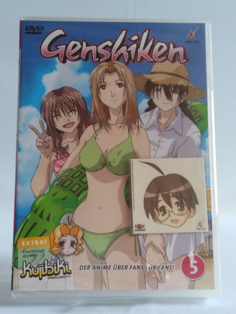 DVD Anime Genshiken Vol. 5 Episoden 11 - 12 -- FSK 12 PAL NEU