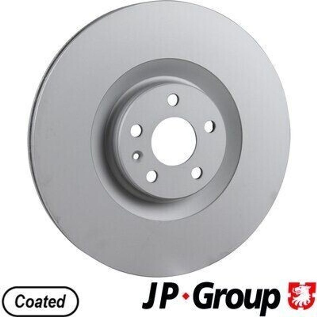 2x JP GROUP Bremsscheibe 4963101800 vorne für VOLVO XC90 II (256) XC60 II (246)