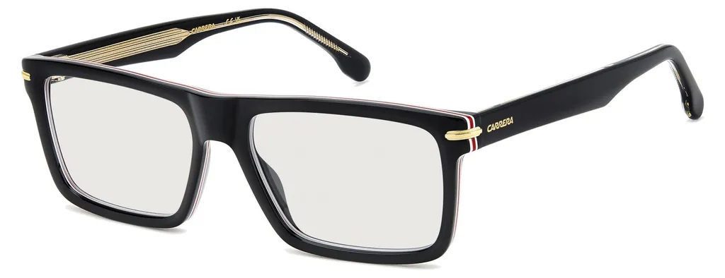 Lunettes Carrera Carrera 344 2M2 monture noire et dorée style aviateur