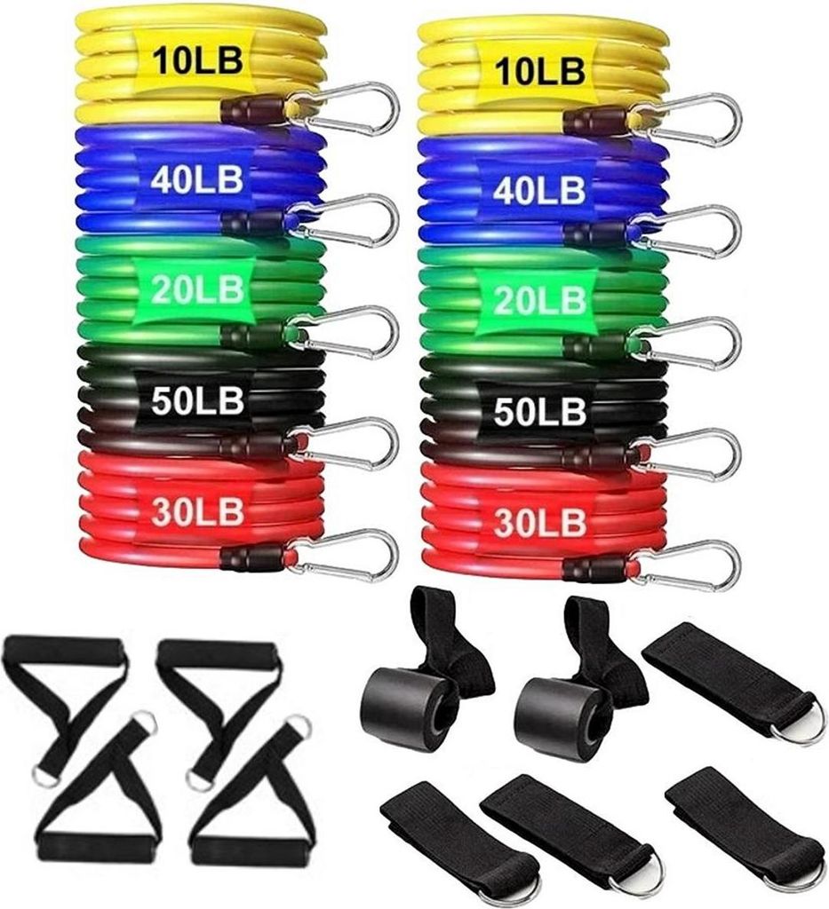 2 x 11 teiliges Krafttraining Set mit Aufbewahrungstasche, Produktbild 