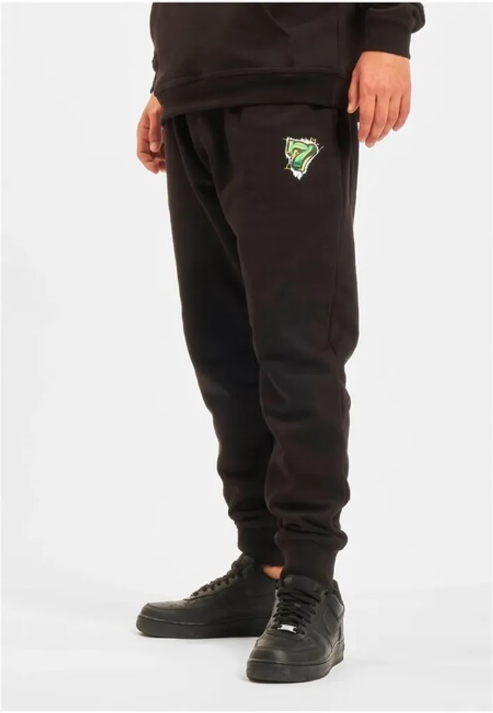 BEK x DEF Pantalon de survêtement noir taille L - Coupe confort moderne