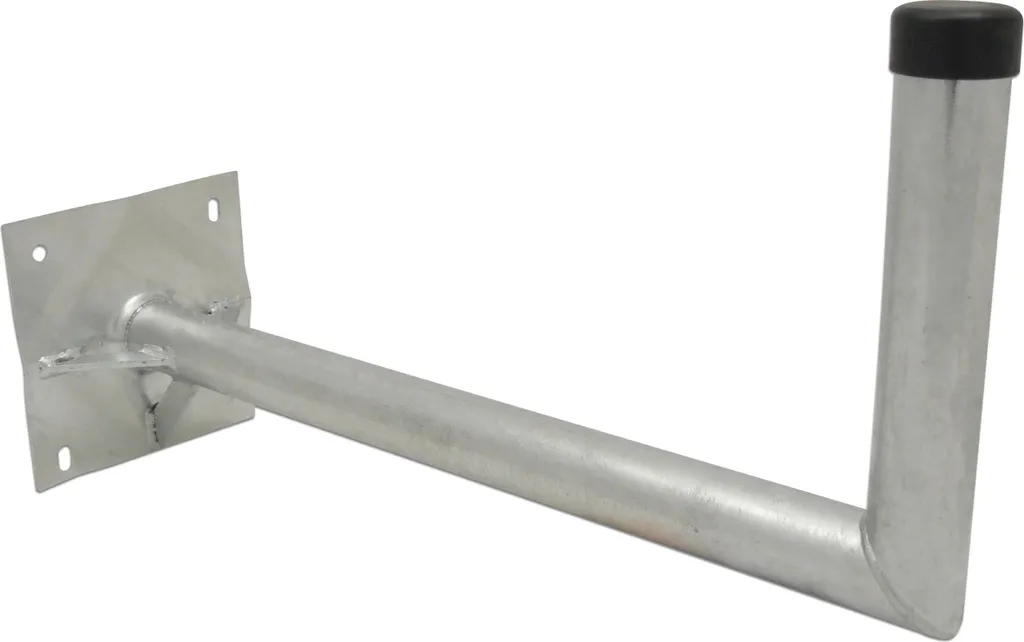 Support mural angulaire Televes anti-corrosion pour mât de 48 mm