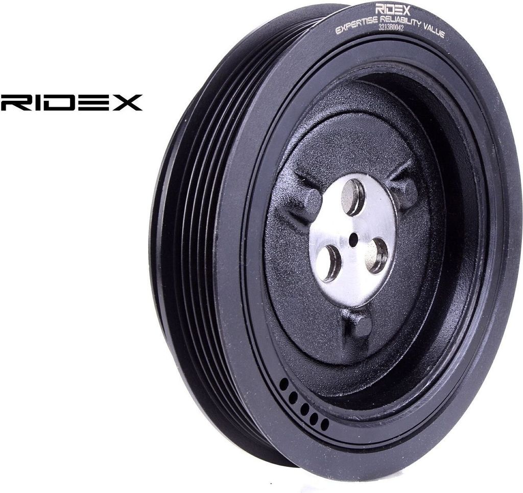 RIDEX 3213B0042 - OE 9659920080 Riemenscheibe, Kurbelwelle für Jumper, Ducato, Tourneo Custom, Transit Custom, Transit, Transit Tourneo, Transit V...