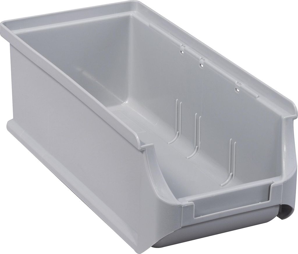 Allit ProfiPlus Box 2L, Kosz na rzeczy, Szary, Prostokątny, Zdjęcie produktu 