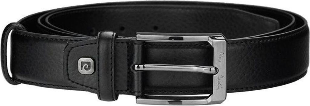 Pierre Cardin 5011 ROB01 BLACK Herrengürtel aus echtem Leder