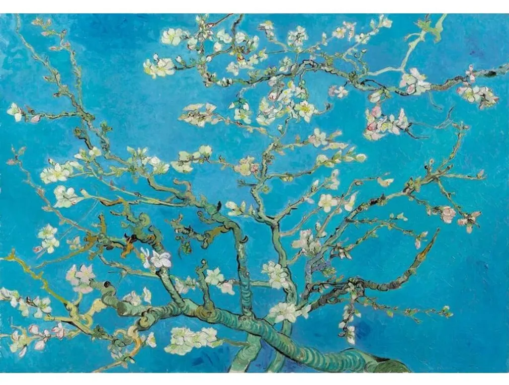 Puzzle Bluebird Vincent Van Gogh Amandier en fleurs 1000 pièces 70x50cm