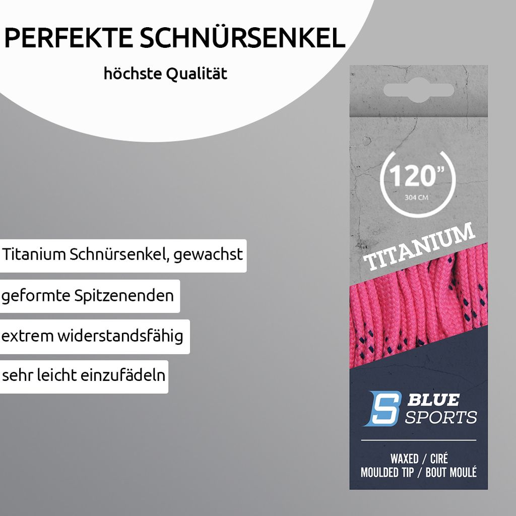 Schlittschuh Schnürsenkel HEMOTON 2 Paar Eishockey Schnürsenkel