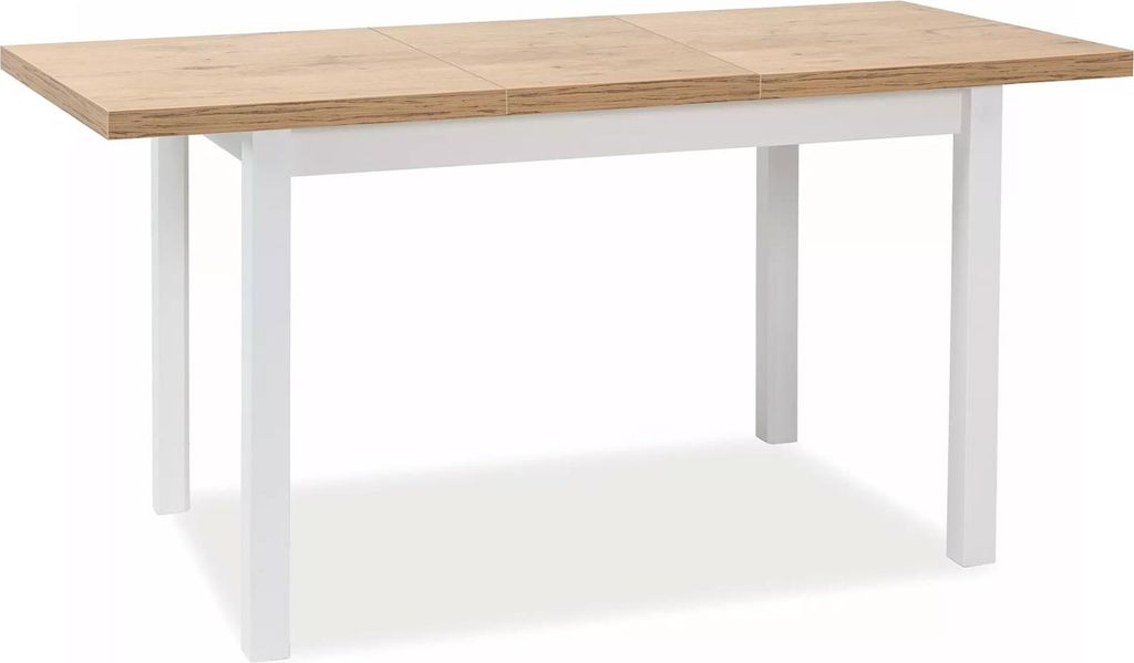 Esstisch ADAM Küchentisch Farbe und Größe wählbarEiche Lancelot / weiß