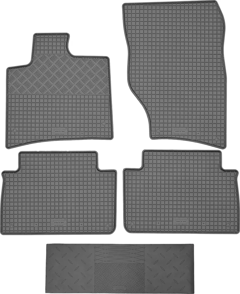 Accessori Audi Q7 2006-2014 | Tappetini Rigum su Misura Neri