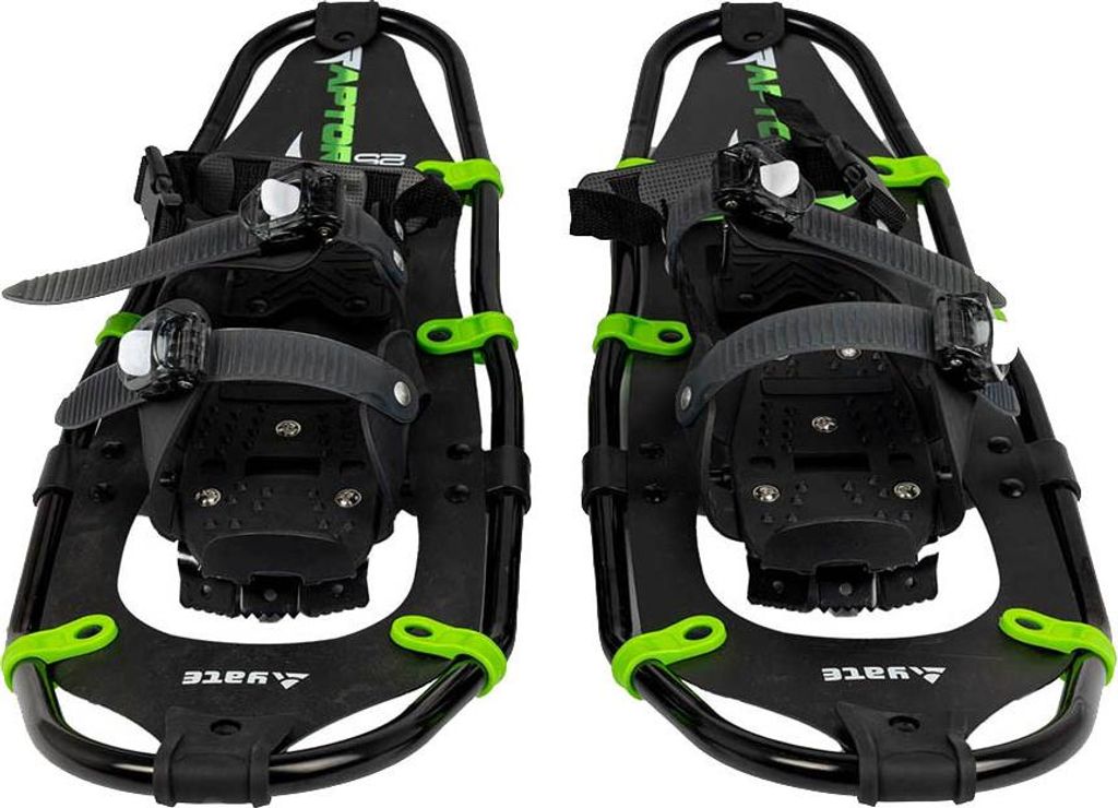 YATE Schneeschuhe RAPTOR mit Trapez schwarz/grün