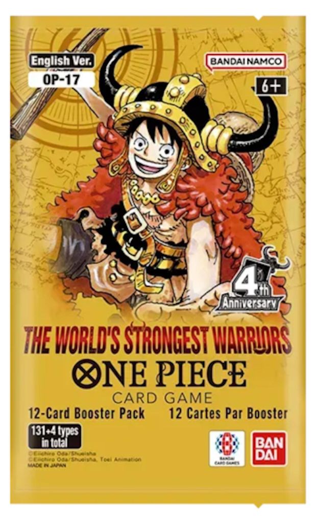 One Piece TCG OP17 The World's Strongest Warriors Booster Produktbild 