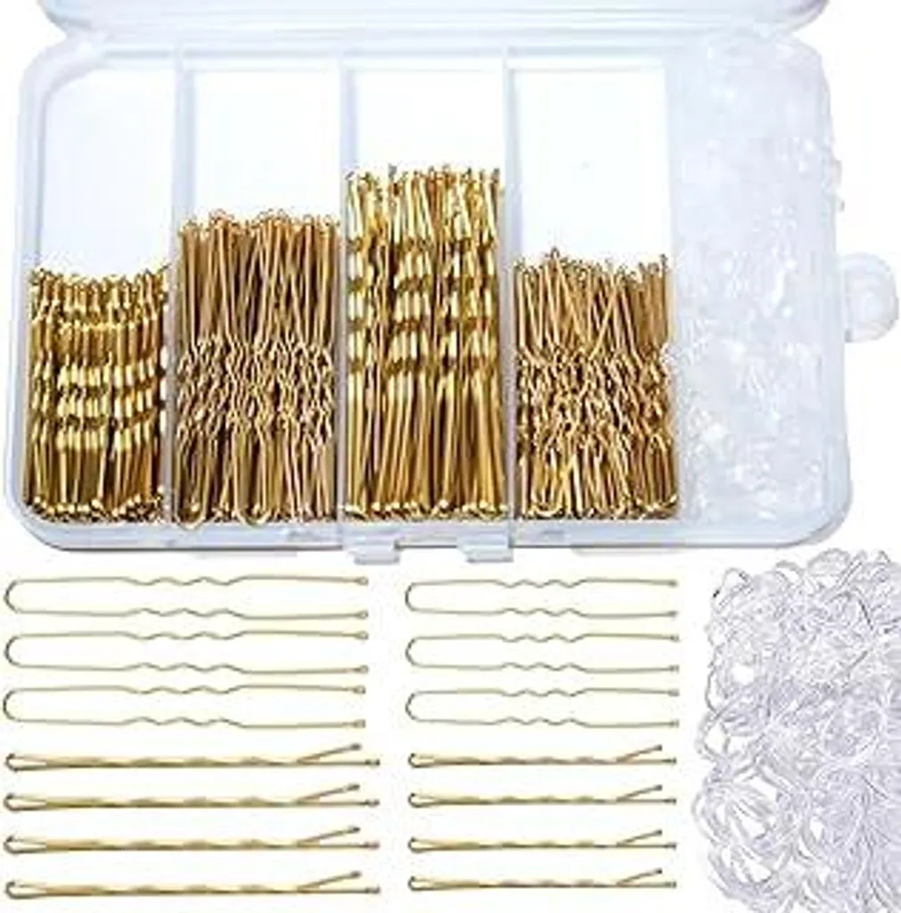 300 Forcine per Capelli Oro - Il Segreto per Look Perfetti