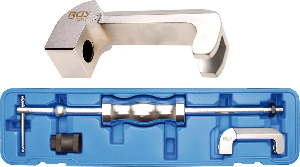 Outil d'extraction des injecteurs diesel BGS 62005 en acier renforcé