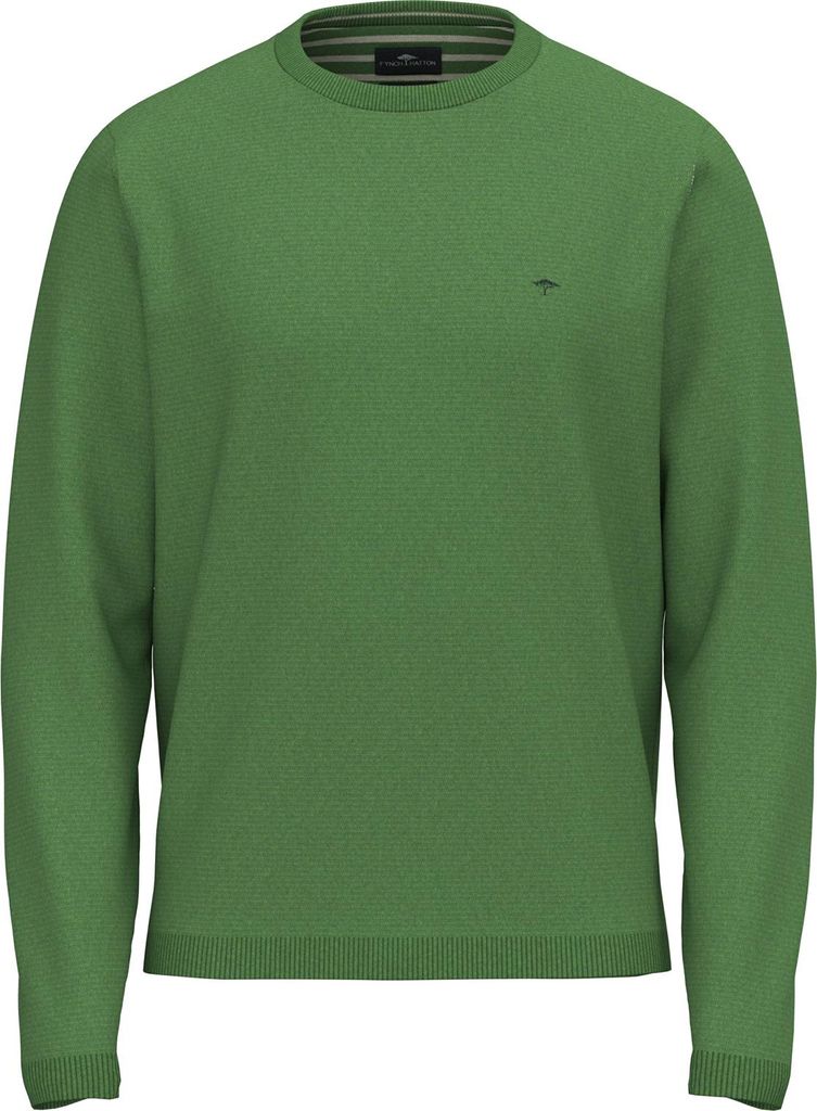 Fynch-Hatton O-Neck, Air Baumwolle avocado XXL